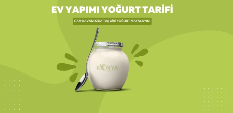 Ev Yapımı Yoğurt Tarifi (Cam kavanozda taş gibi yoğurt mayalayın!)